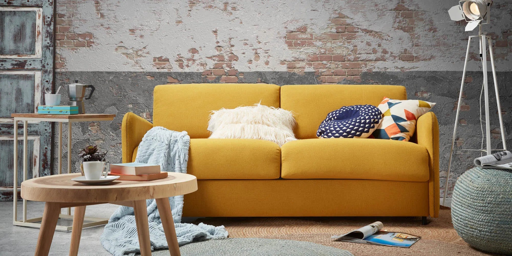 Moderner Wellcres Beistelltisch Ø 65 cm von Kave Home, ideal für stilvolle Wohnräume, mit hochwertigem Design und Funktionalität.