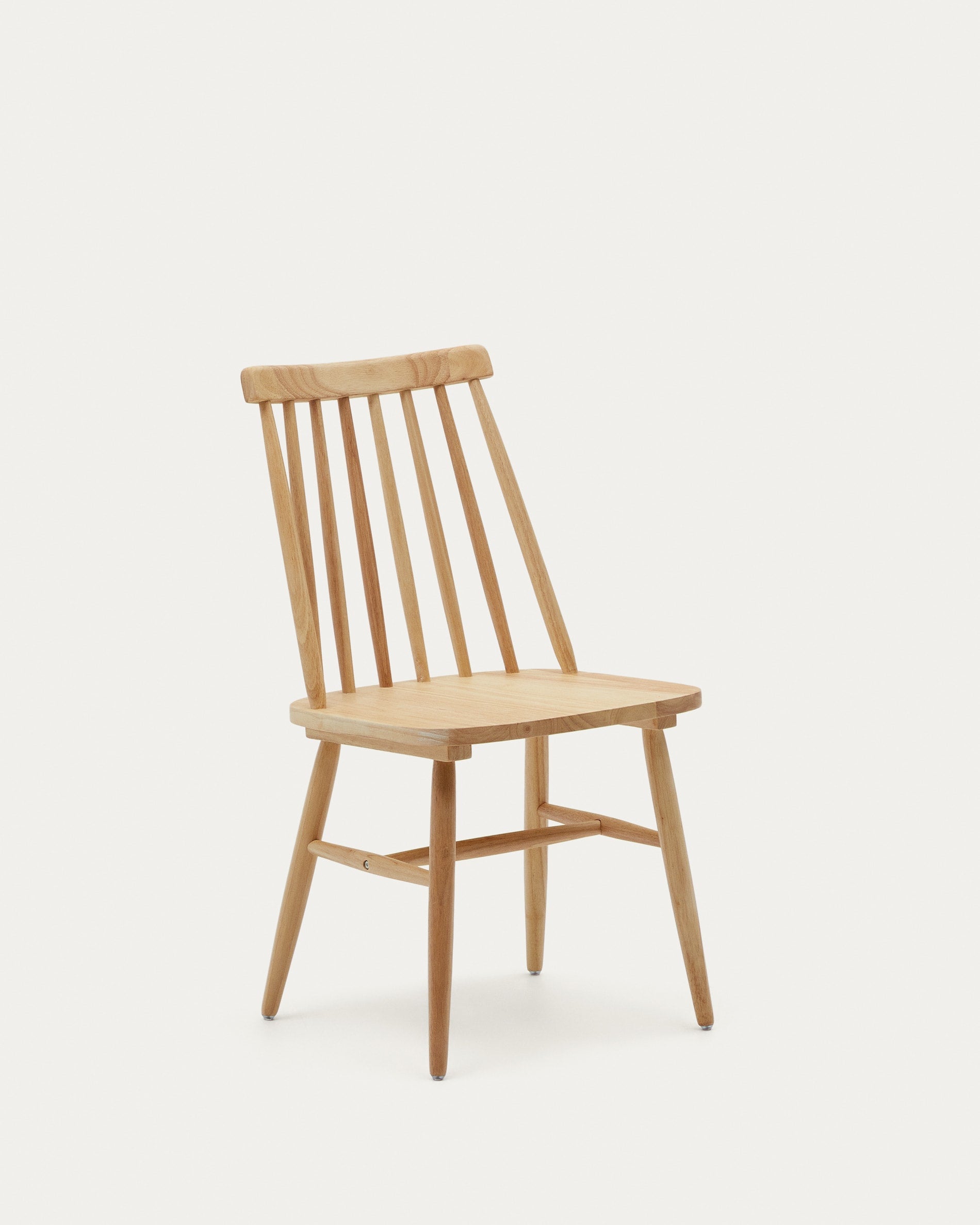3D-Modell des Tressia Stuhls: 50er-Jahre-Design, Kautschukholz, nordischer Stil, ergonomisch, vielseitig, AR-kompatibel.