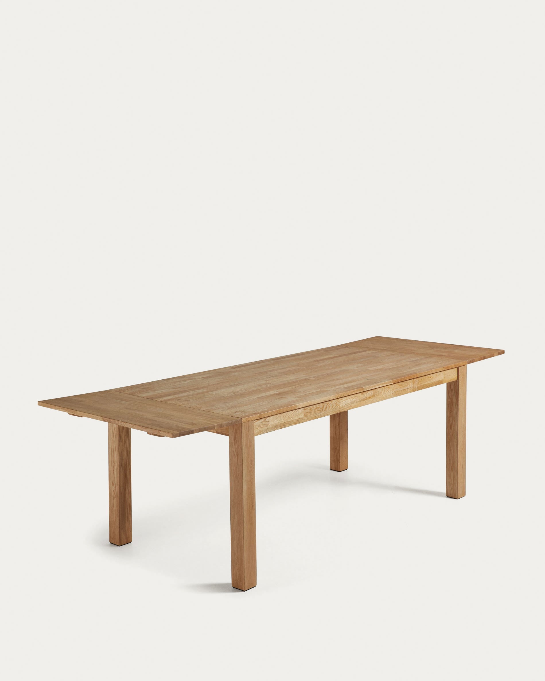 Isbel Esstisch ausziehbar, massiv Eiche, 140-220x90 cm, modernes Design, praktisch und elegant für Ihr Zuhause.
