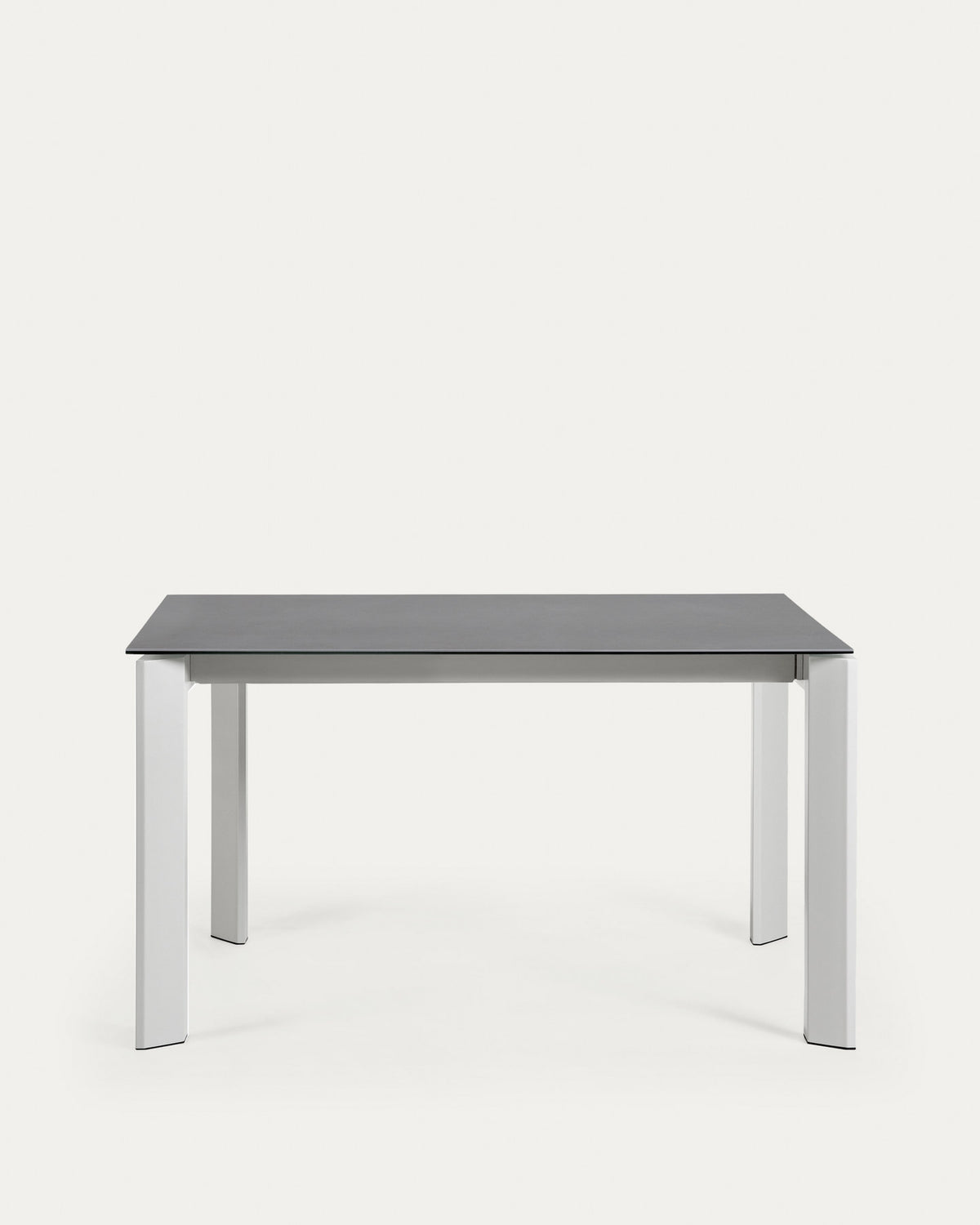 Axis Ausziehtisch Feinsteinzeug Vulcano Roca Finish Beine grau 140 (200) cm in Grau, Weiss präsentiert im Onlineshop von KAQTU Design AG. Esstisch ist von Kave Home