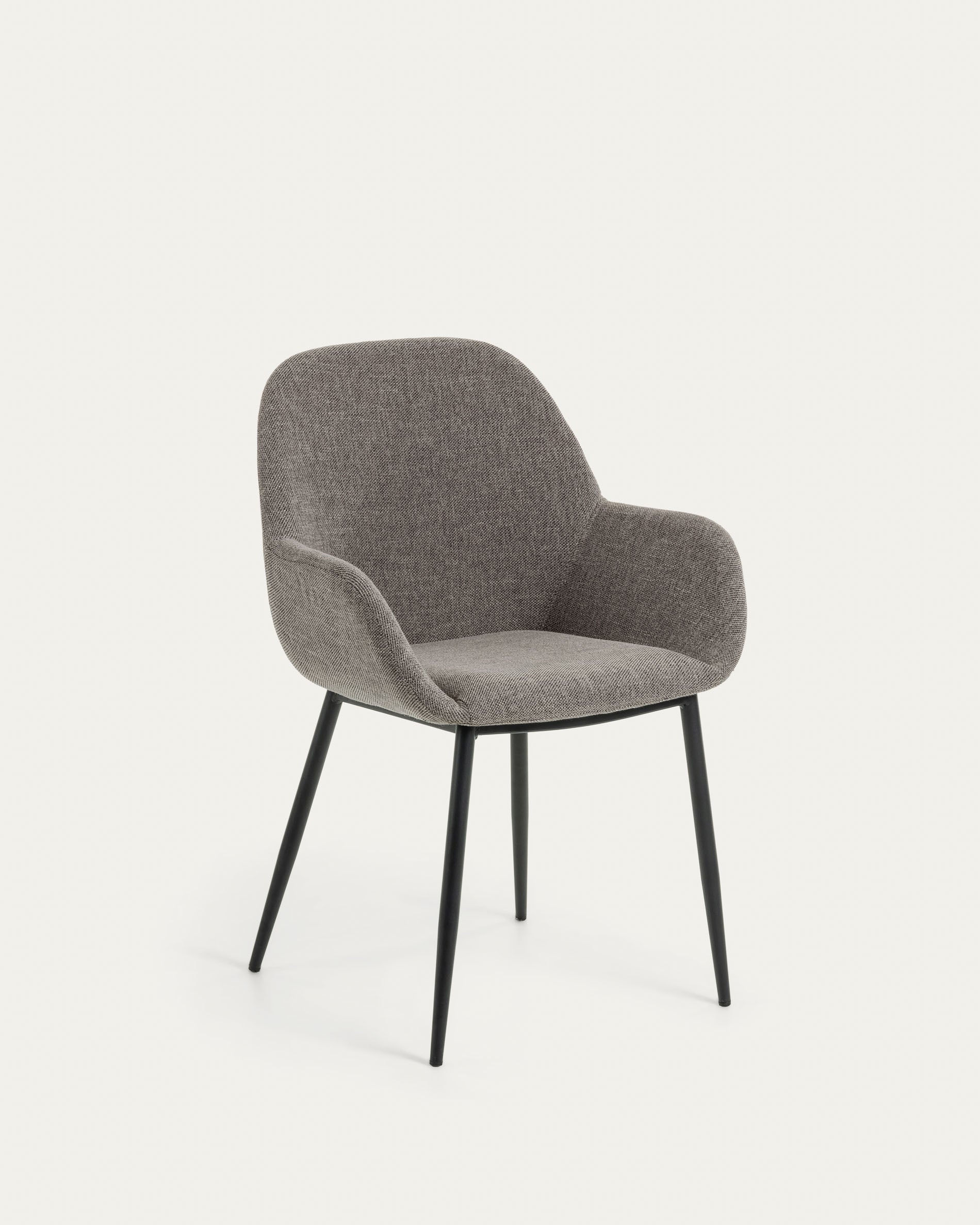 Konna Stuhl hellgrau FR in Grau präsentiert im Onlineshop von KAQTU Design AG. Stuhl ist von Kave Home