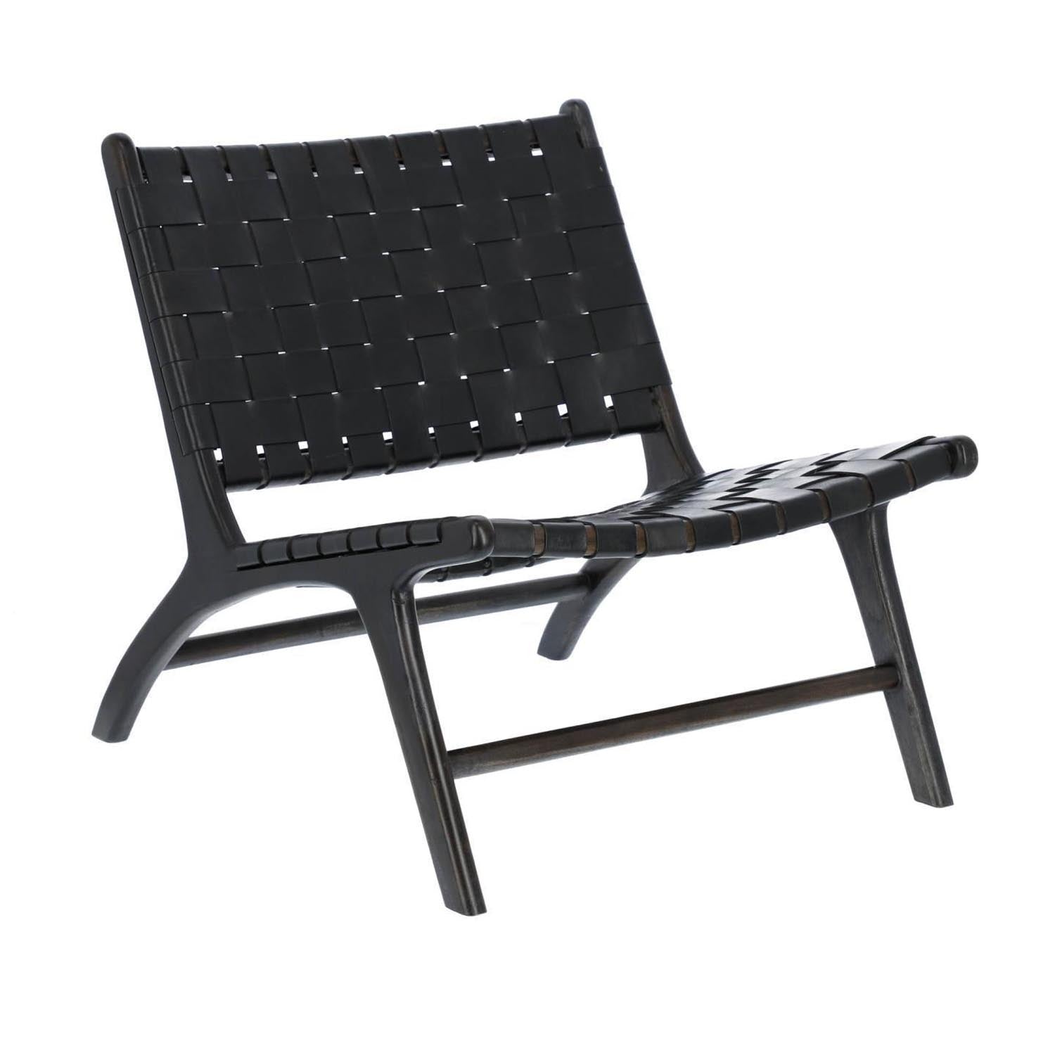 black Calixta armchair