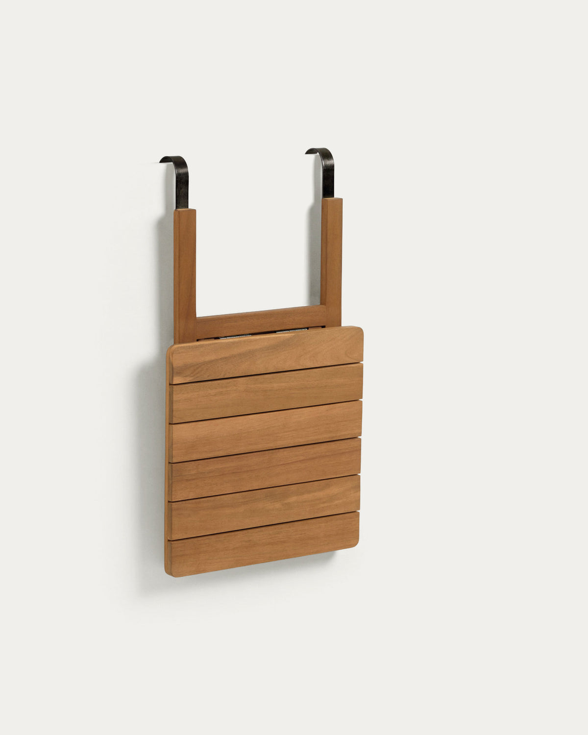 Amarilis Klapptisch für den Balkon aus massivem Akazienholz 40 x 42 cm FSC 100% in Natur, Braun präsentiert im Onlineshop von KAQTU Design AG. Beistelltisch Outdoor ist von Kave Home