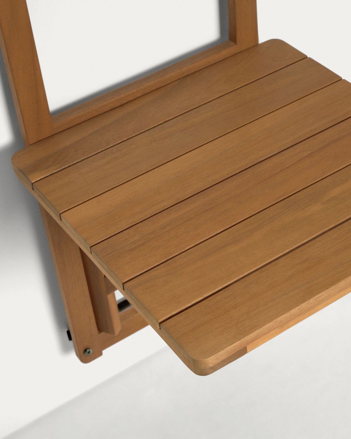 Amarilis Klapptisch für den Balkon aus massivem Akazienholz 40 x 42 cm FSC 100% in Natur, Braun präsentiert im Onlineshop von KAQTU Design AG. Beistelltisch Outdoor ist von Kave Home