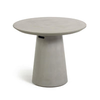Itai runder Outdoor Tisch aus Zement Ø 90 cm