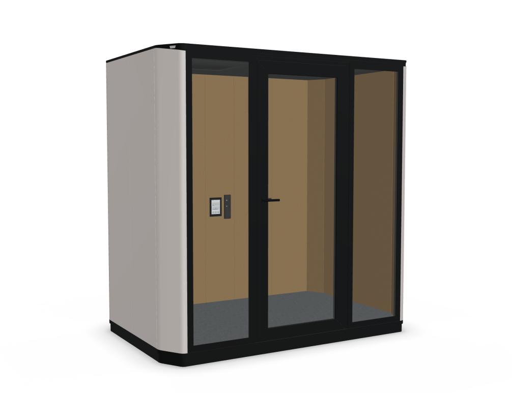 Coda CD03 - 4-Personen Akustikkabine in  präsentiert im Onlineshop von KAQTU Design AG. Telefonkabine ist von Mdd