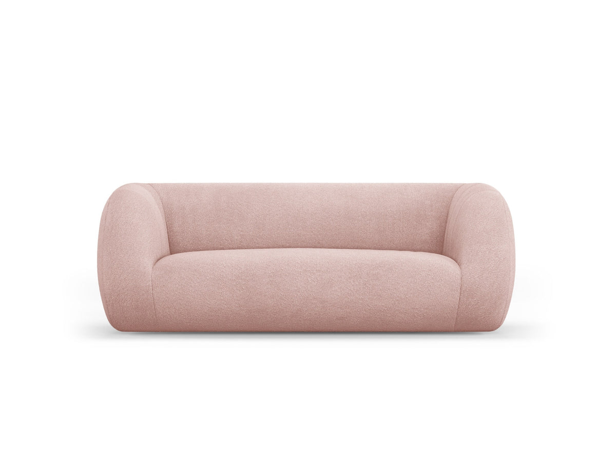 Essen Boucle Sofa 2 Sitzer in Powder Pink-Baloo präsentiert im Onlineshop von KAQTU Design AG. 2er Sofa ist von Cosmopolitan Design