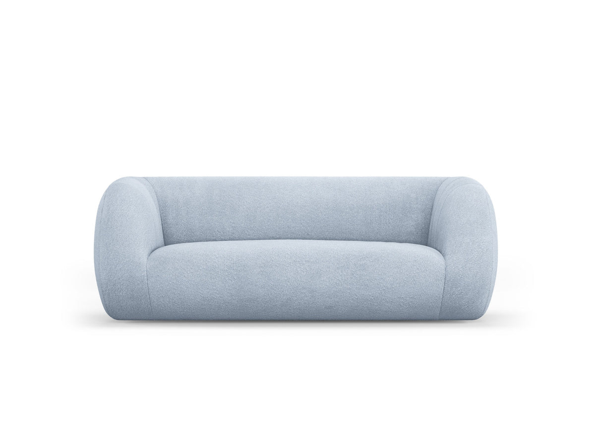 Essen Boucle Sofa 2 Sitzer in Light Blue-Baloo präsentiert im Onlineshop von KAQTU Design AG. 2er Sofa ist von Cosmopolitan Design