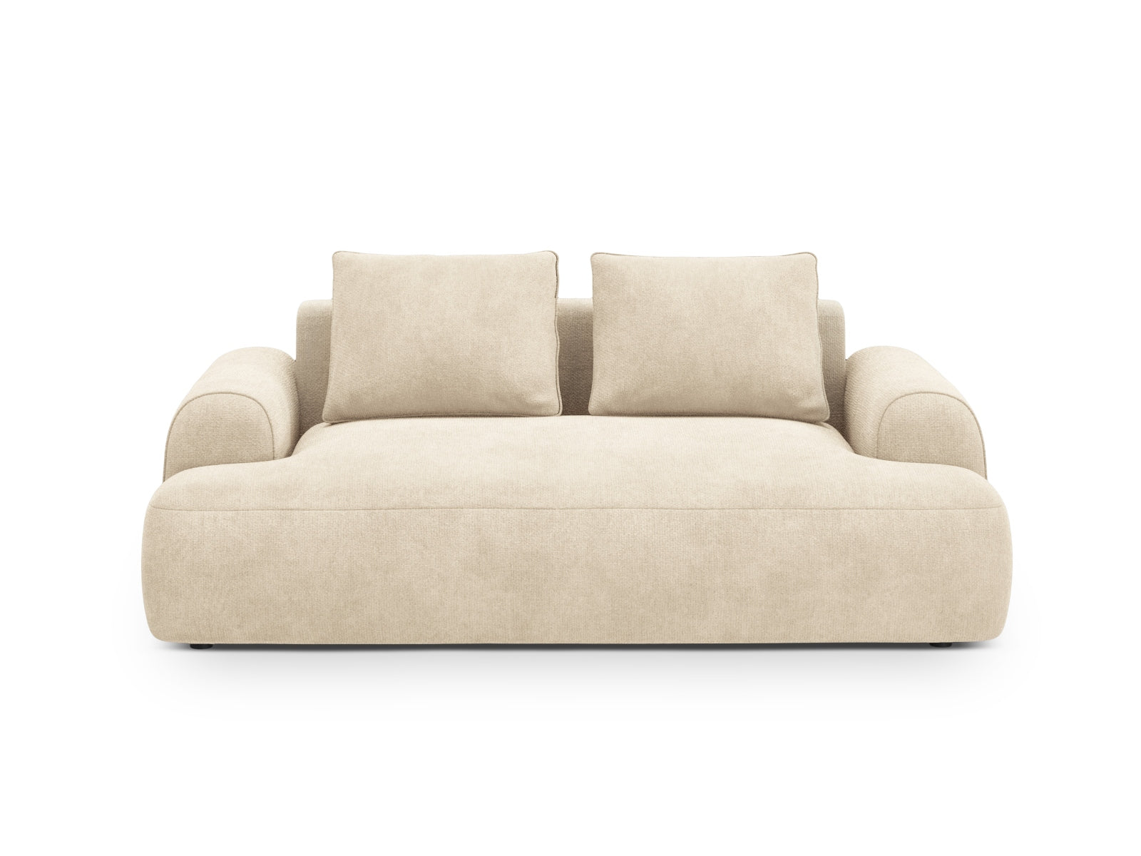 2-Sitzer Sofa Calma in Light Beige-Vogue präsentiert im Onlineshop von KAQTU Design AG. 2er Sofa ist von Cosmopolitan Design