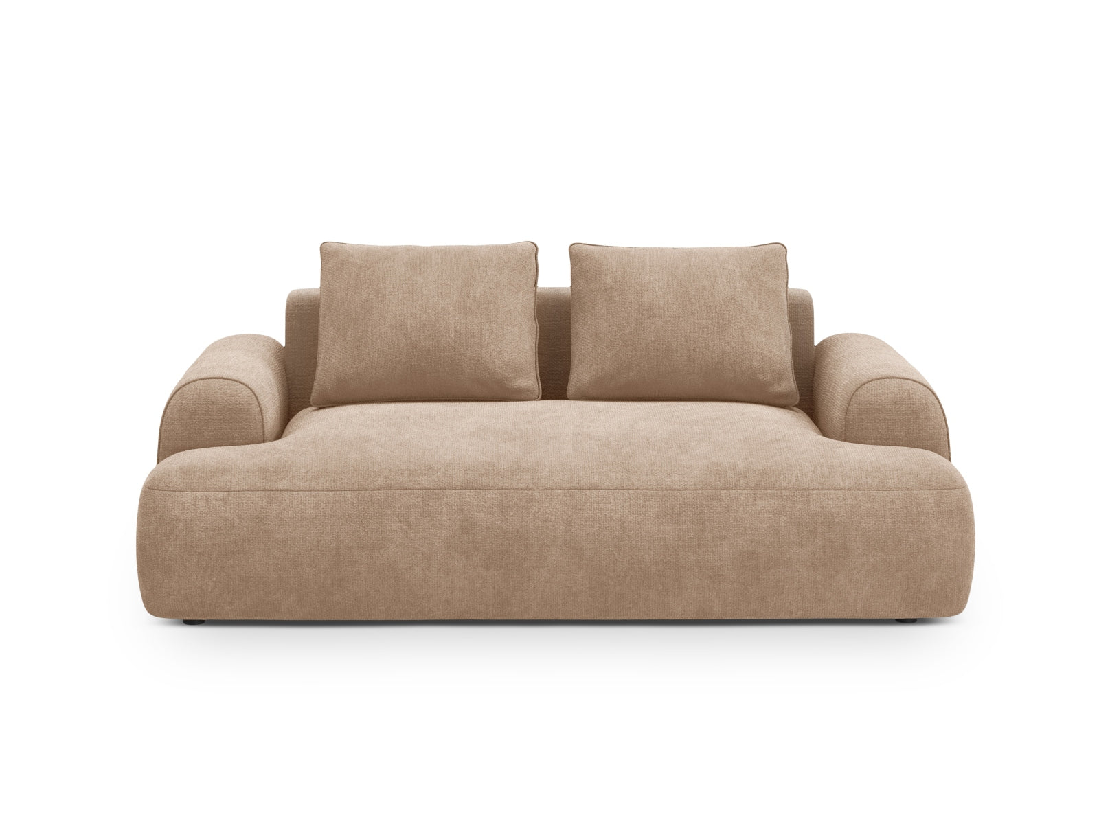 2-Sitzer Sofa Calma in Dark Beige-Vogue präsentiert im Onlineshop von KAQTU Design AG. 2er Sofa ist von Cosmopolitan Design