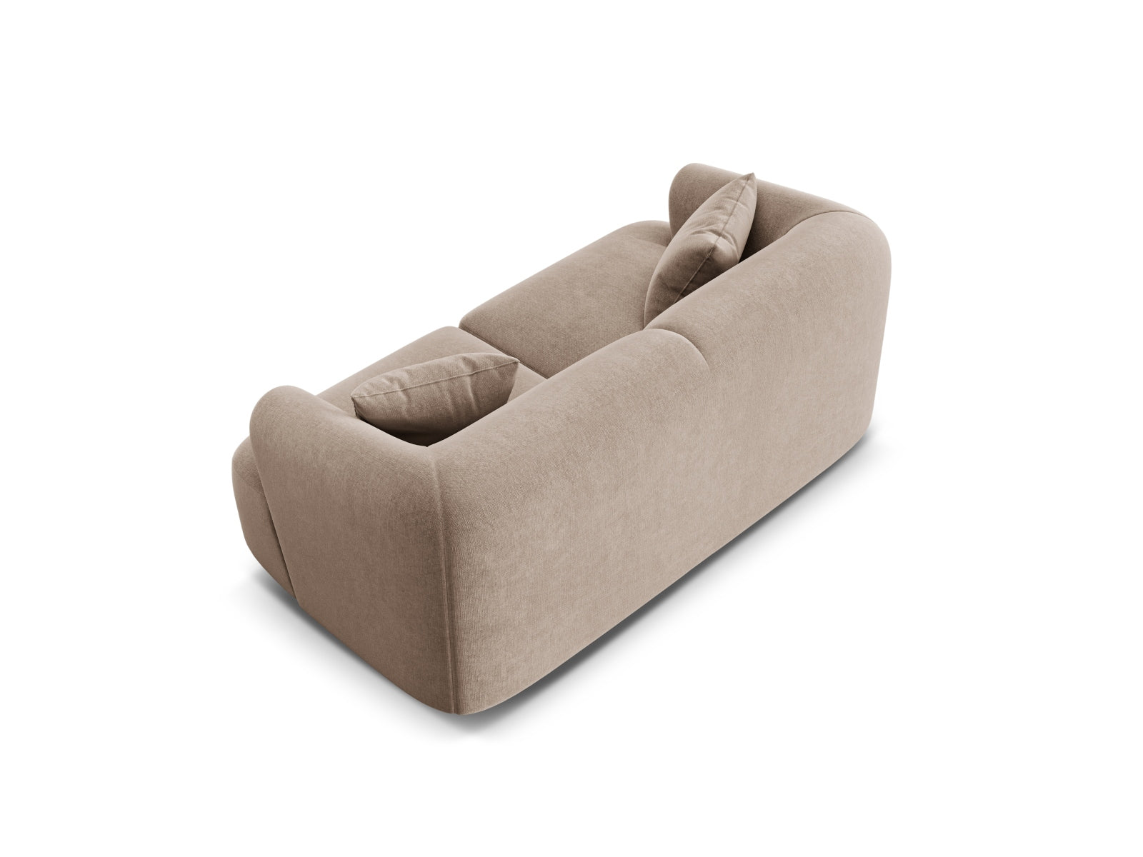 Erleben Sie das elegante Campi Velour Modular Sofa 2 Sitzer von Cosmopolitan Design – ideal für zeitgemässe Wohnräume, vielseitig und komfortabel.
