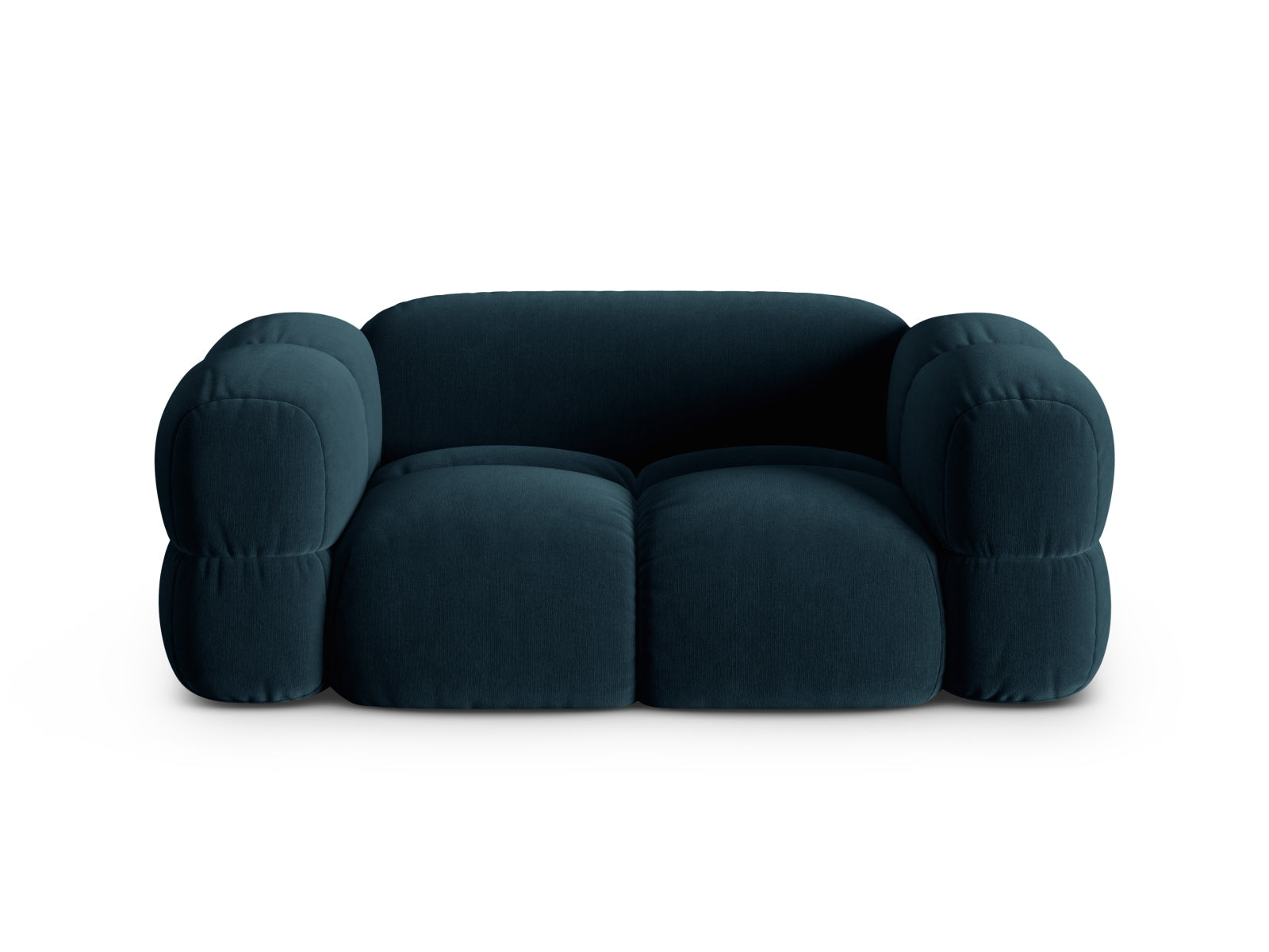 Loretto Velour Sofa 2 Sitzer 100cm in Deep Petrol-Vogue präsentiert im Onlineshop von KAQTU Design AG. 2er Sofa ist von Cosmopolitan Design
