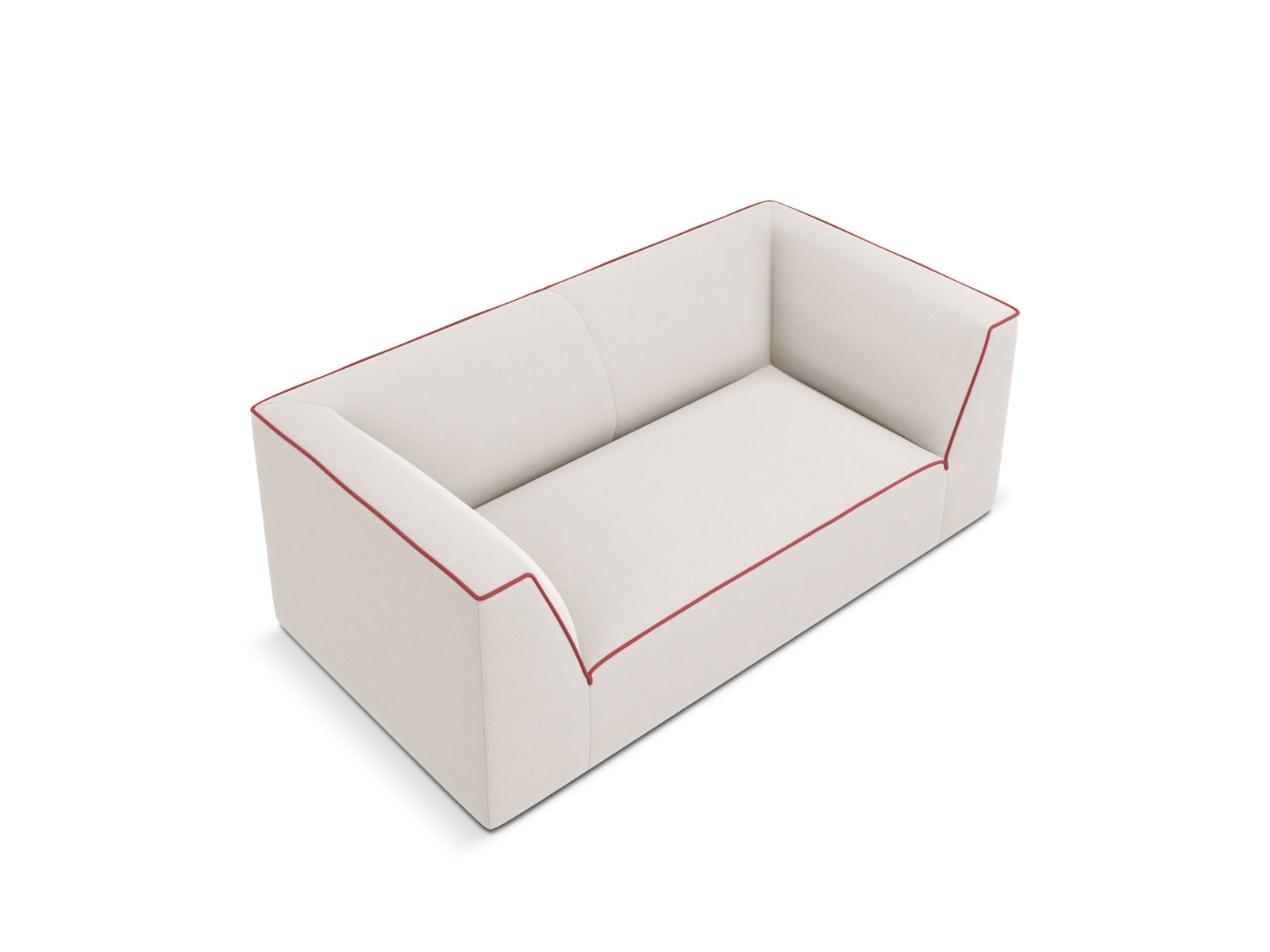 Entdecken Sie das Oslo 2-Sitzer Sofa von Cosmopolitan Design – stilvolles Velours, hervorragender Komfort und modernes Design für Ihr Zuhause.