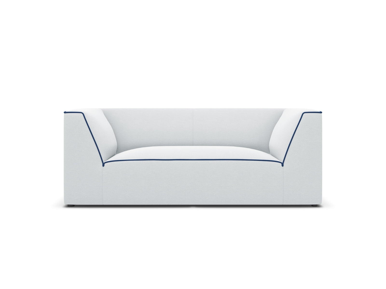 Oslo Sofa 2 Sitzer in Light Grey, Royal Blue präsentiert im Onlineshop von KAQTU Design AG. Sofa ist von Cosmopolitan Design