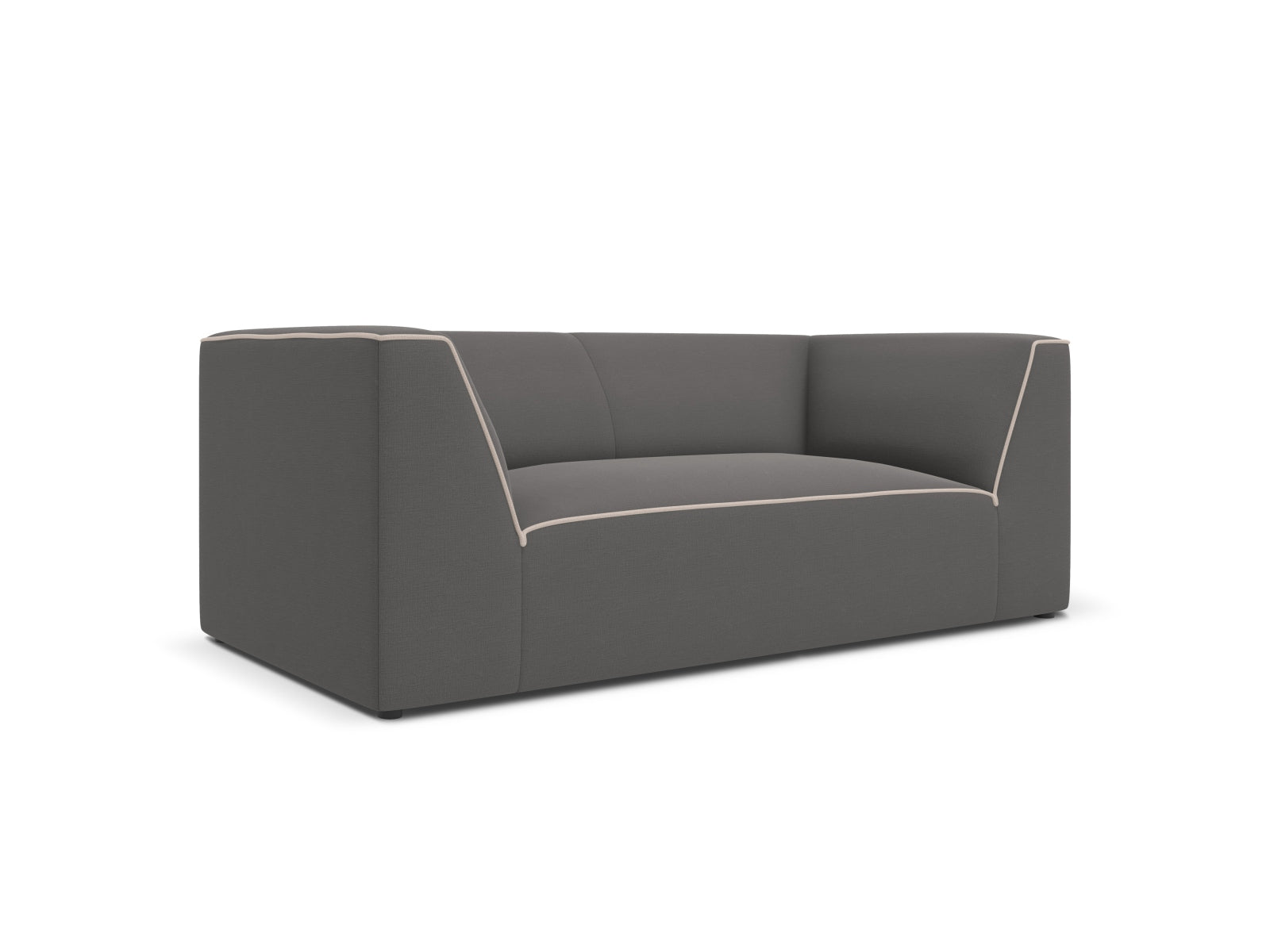 Entdecken Sie das Oslo 2-Sitzer Sofa von Cosmopolitan Design – stilvolles Velours, hervorragender Komfort und modernes Design für Ihr Zuhause.