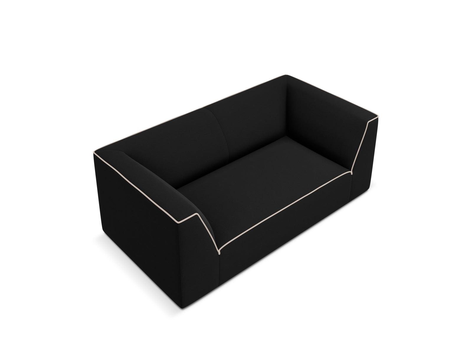 Entdecken Sie das Oslo 2-Sitzer Sofa von Cosmopolitan Design – stilvolles Velours, hervorragender Komfort und modernes Design für Ihr Zuhause.