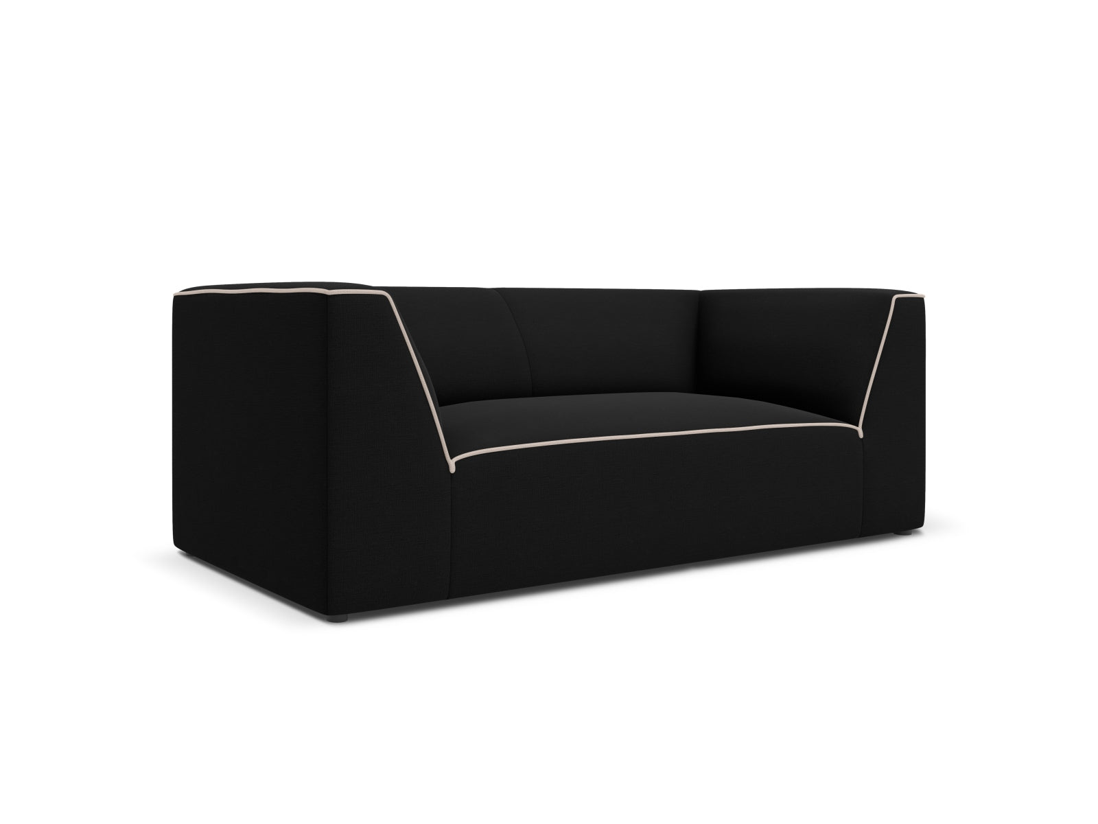 Erleben Sie das Oslo 2-Sitzer Sofa von Cosmopolitan Design – elegantes Velours, optimaler Sitzkomfort und zeitgemässes Design für Ihr Wohnambiente.