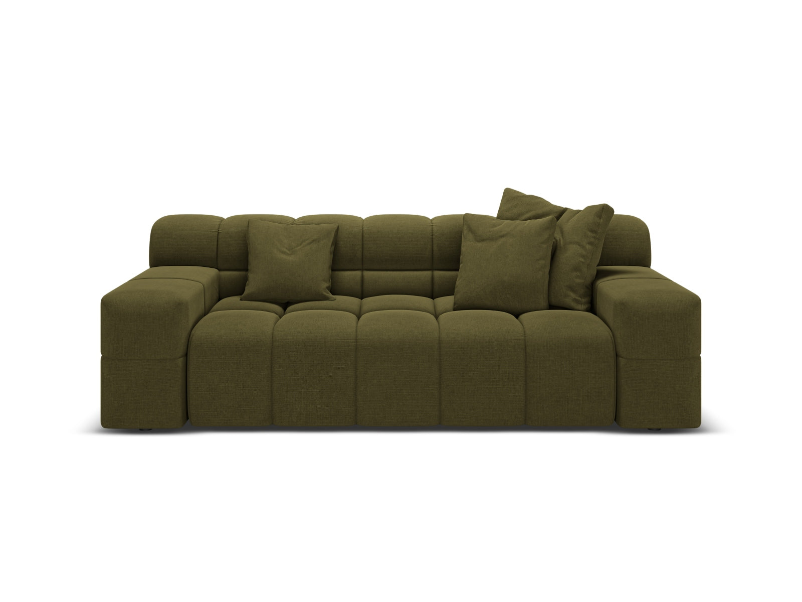 2-Sitzer Sofa Hawaii in Green-Moly präsentiert im Onlineshop von KAQTU Design AG. 2er Sofa ist von Cosmopolitan Design
