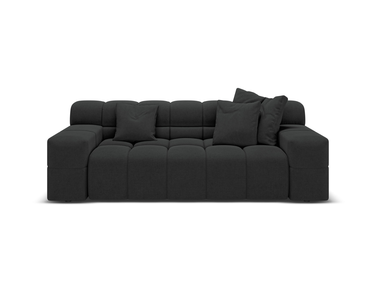 2-Sitzer Sofa Hawaii in Anthracite-Moly präsentiert im Onlineshop von KAQTU Design AG. 2er Sofa ist von Cosmopolitan Design