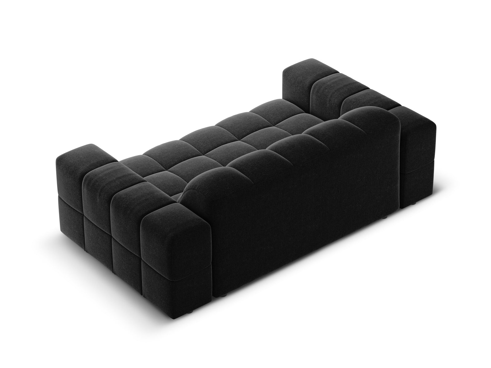 Chicago Sofa 2 Sitzer 102cm in Black präsentiert im Onlineshop von KAQTU Design AG. 2er Sofa ist von Cosmopolitan Design