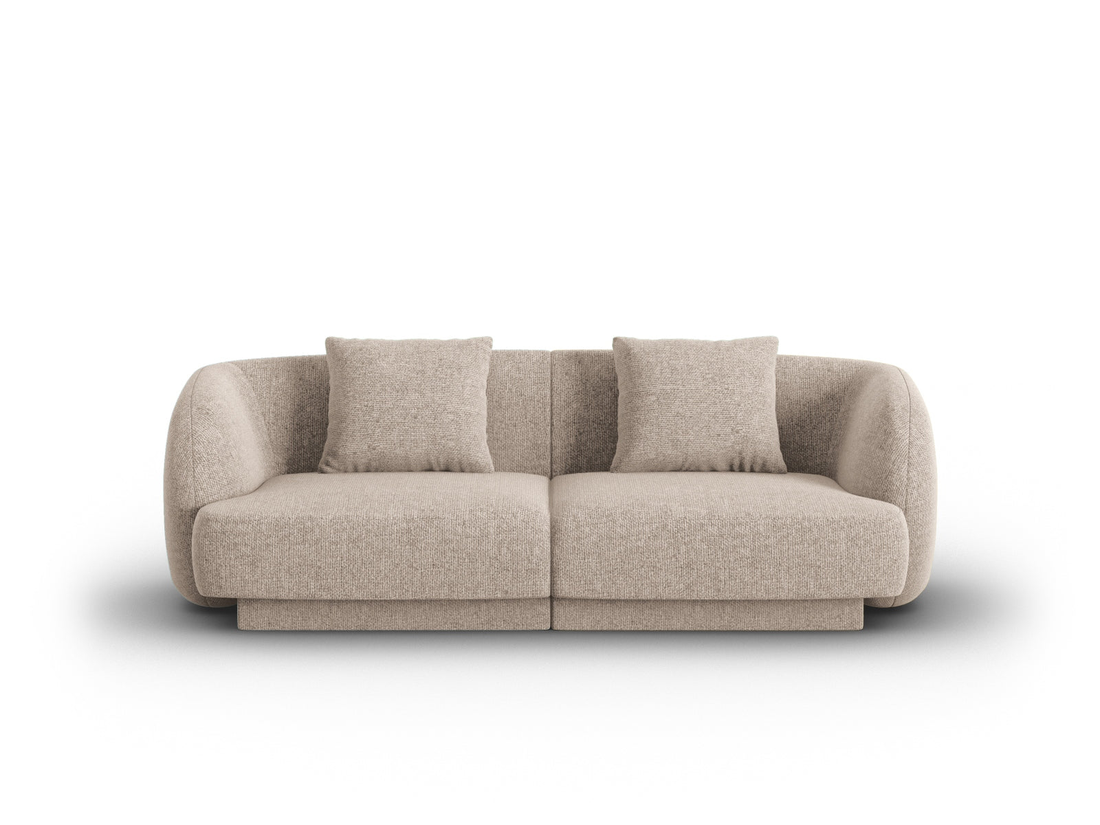 Tulum Sofa 2 Sitzer 90cm in Beige-Haga präsentiert im Onlineshop von KAQTU Design AG. 2er Sofa ist von Cosmopolitan Design