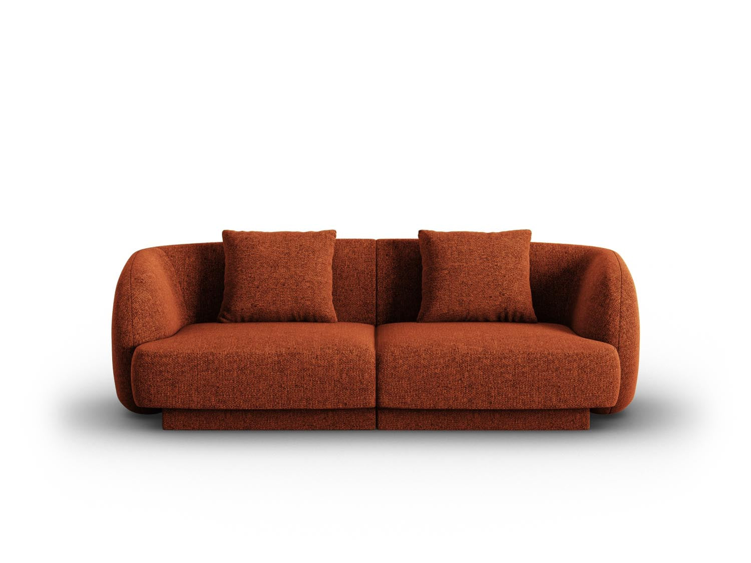 Tulum Sofa 2 Sitzer 90cm in Terracotta-Haga präsentiert im Onlineshop von KAQTU Design AG. 2er Sofa ist von Cosmopolitan Design