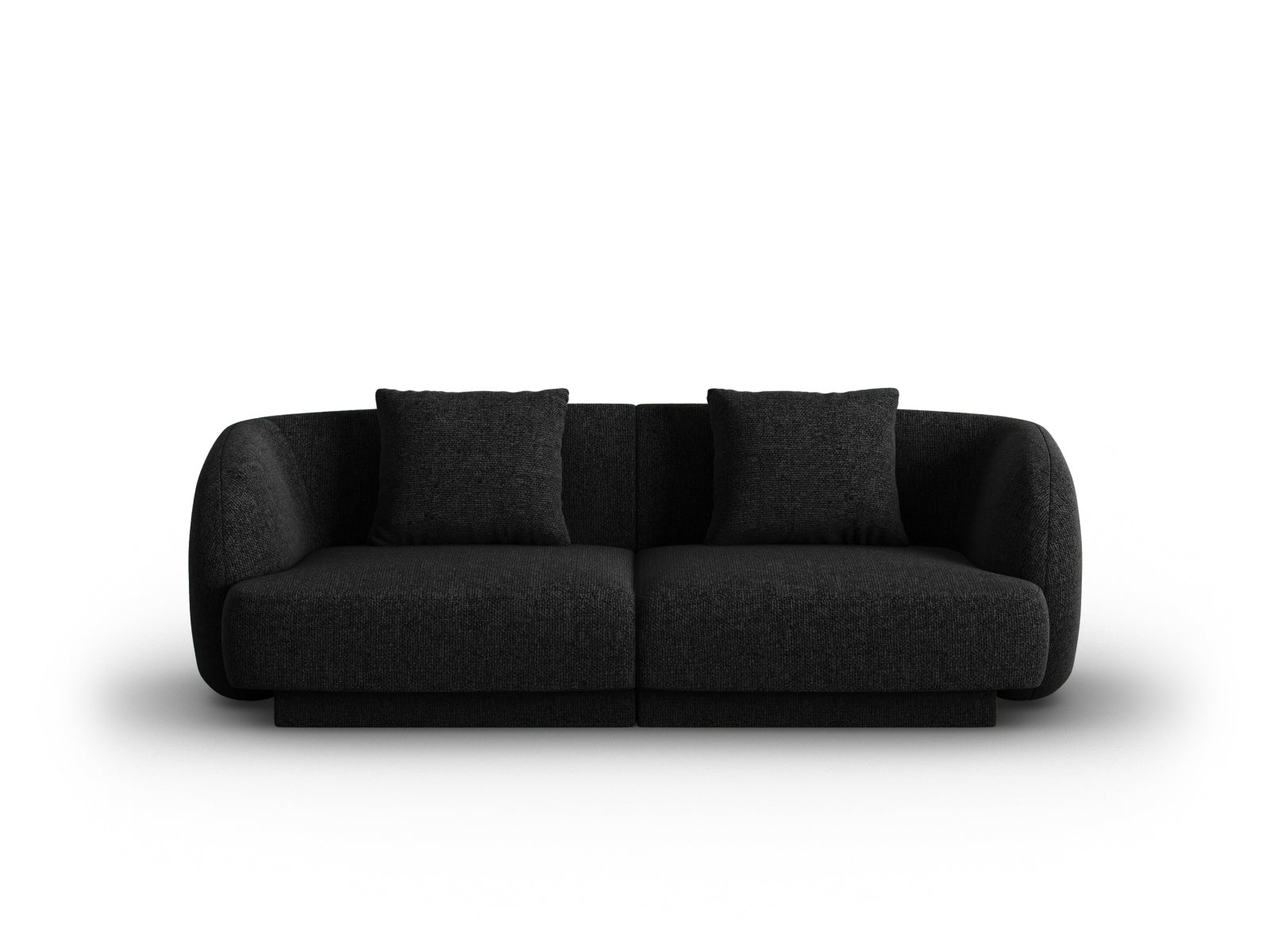Tulum Sofa 2 Sitzer 90cm in Black-Haga präsentiert im Onlineshop von KAQTU Design AG. 2er Sofa ist von Cosmopolitan Design