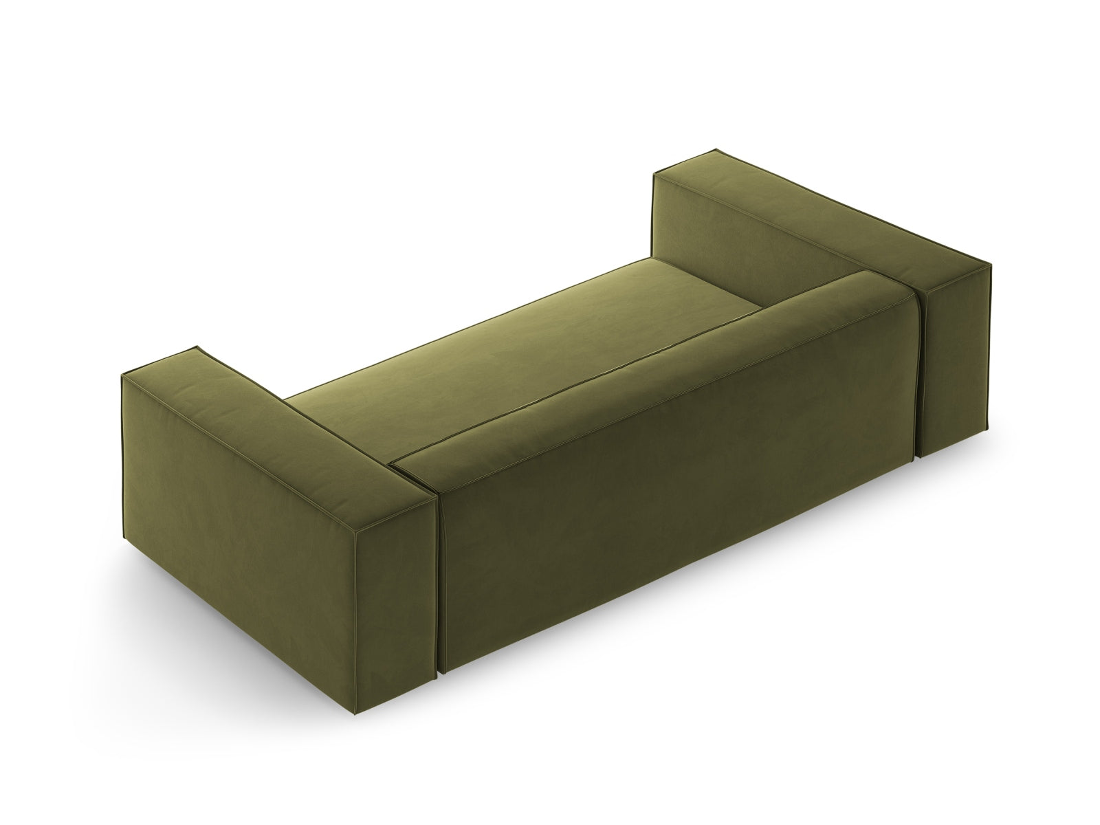 Arendal Velour Sofa 2 Sitzer in Light Green präsentiert im Onlineshop von KAQTU Design AG. 2er Sofa ist von Cosmopolitan Design