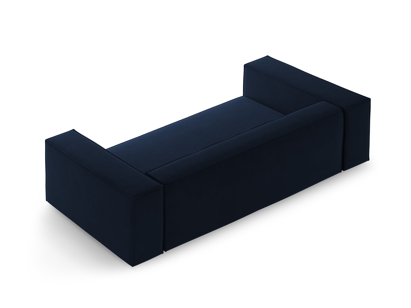 Arendal Velour Sofa 2 Sitzer in Royal Blue präsentiert im Onlineshop von KAQTU Design AG. 2er Sofa ist von Cosmopolitan Design