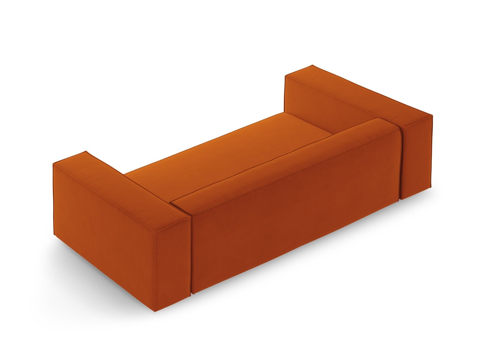 Arendal Velour Sofa 2 Sitzer in Terracotta präsentiert im Onlineshop von KAQTU Design AG. 2er Sofa ist von Cosmopolitan Design