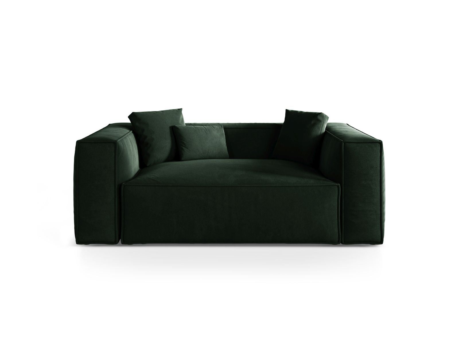 2-Sitzer Sofa Aveiro in Bottle Green-Casino präsentiert im Onlineshop von KAQTU Design AG. 2er Sofa ist von Cosmopolitan Design