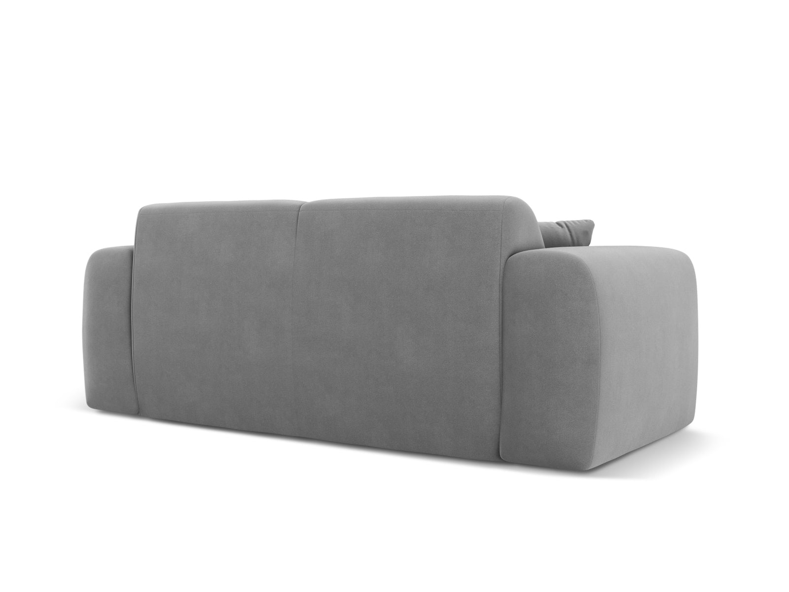 Nolio Velour Sofa 2 Sitzer 95cm in Light Grey präsentiert im Onlineshop von KAQTU Design AG. 2er Sofa ist von Cosmopolitan Design