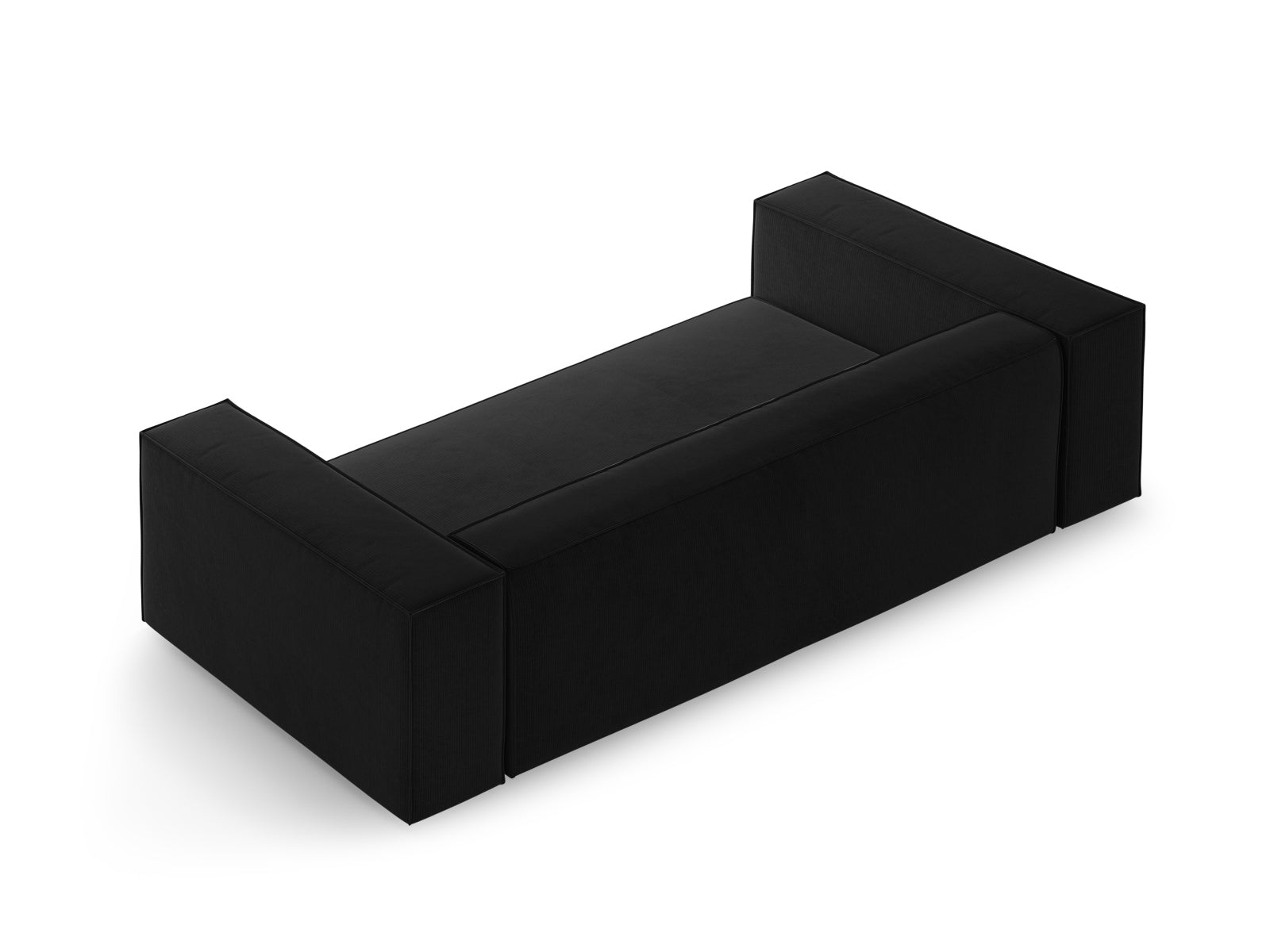 Arendal Sofa 2 Sitzer in Black präsentiert im Onlineshop von KAQTU Design AG. 2er Sofa ist von Cosmopolitan Design