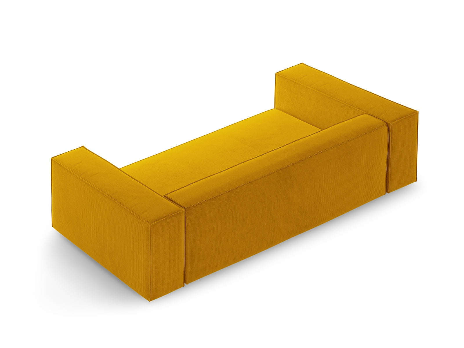 Arendal Sofa 2 Sitzer in Mustard präsentiert im Onlineshop von KAQTU Design AG. 2er Sofa ist von Cosmopolitan Design