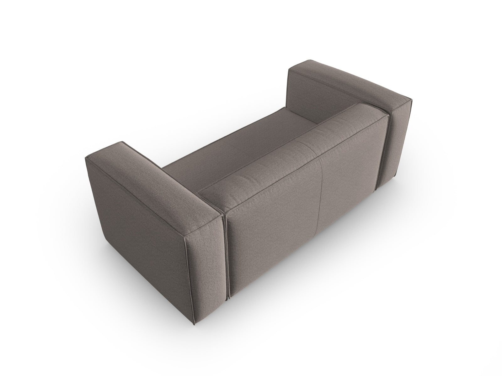 Mackay Sofa 2 Sitzer in Cappuccino präsentiert im Onlineshop von KAQTU Design AG. Sofa ist von Cosmopolitan Design