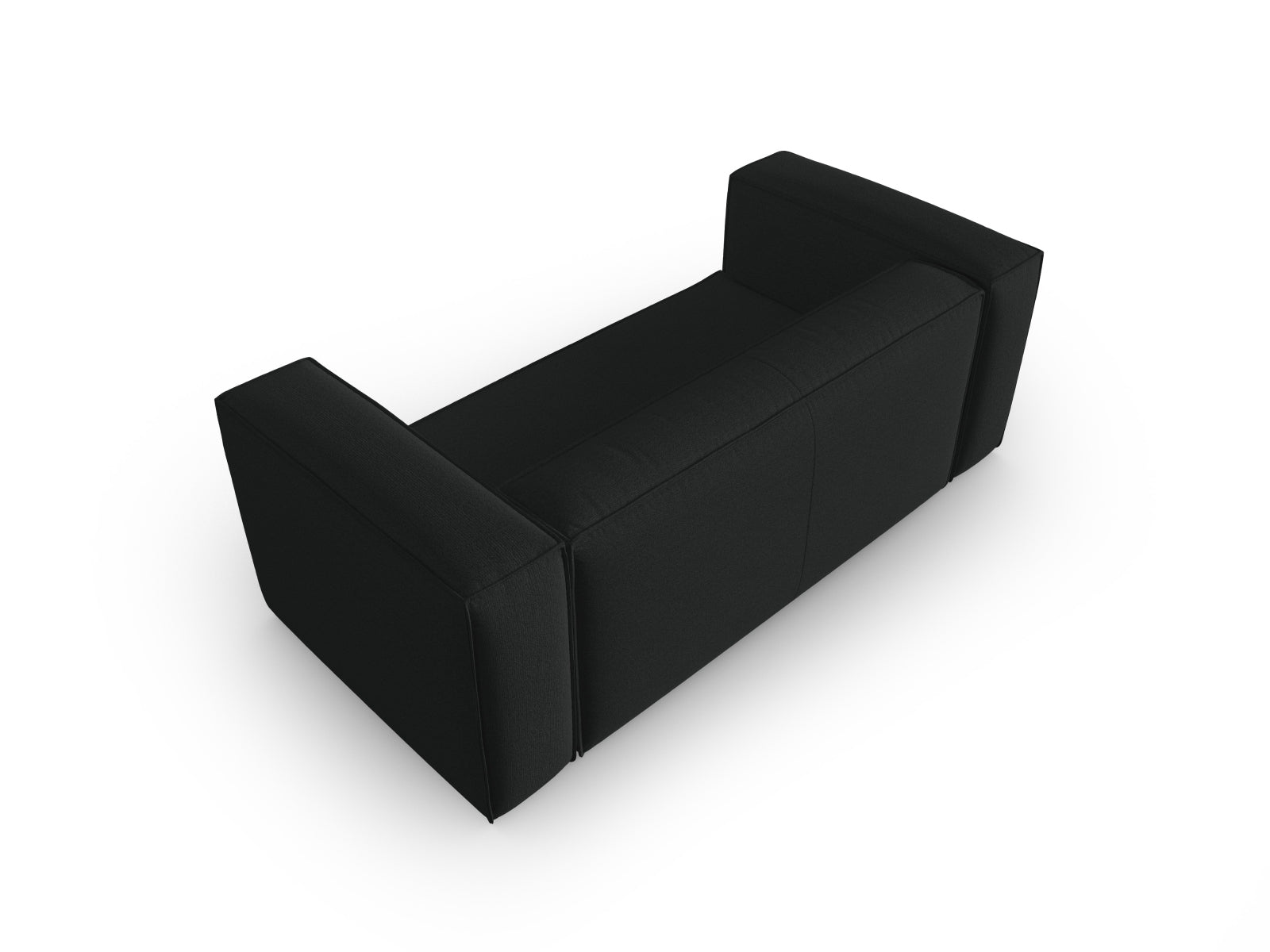 Mackay Sofa 2 Sitzer in Anthracite präsentiert im Onlineshop von KAQTU Design AG. Sofa ist von Cosmopolitan Design