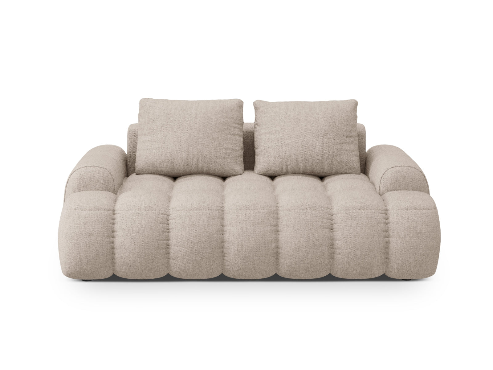 Linz Sofa 2 Sitzer 100cm in Sand-Sorella präsentiert im Onlineshop von KAQTU Design AG. 2er Sofa ist von Cosmopolitan Design