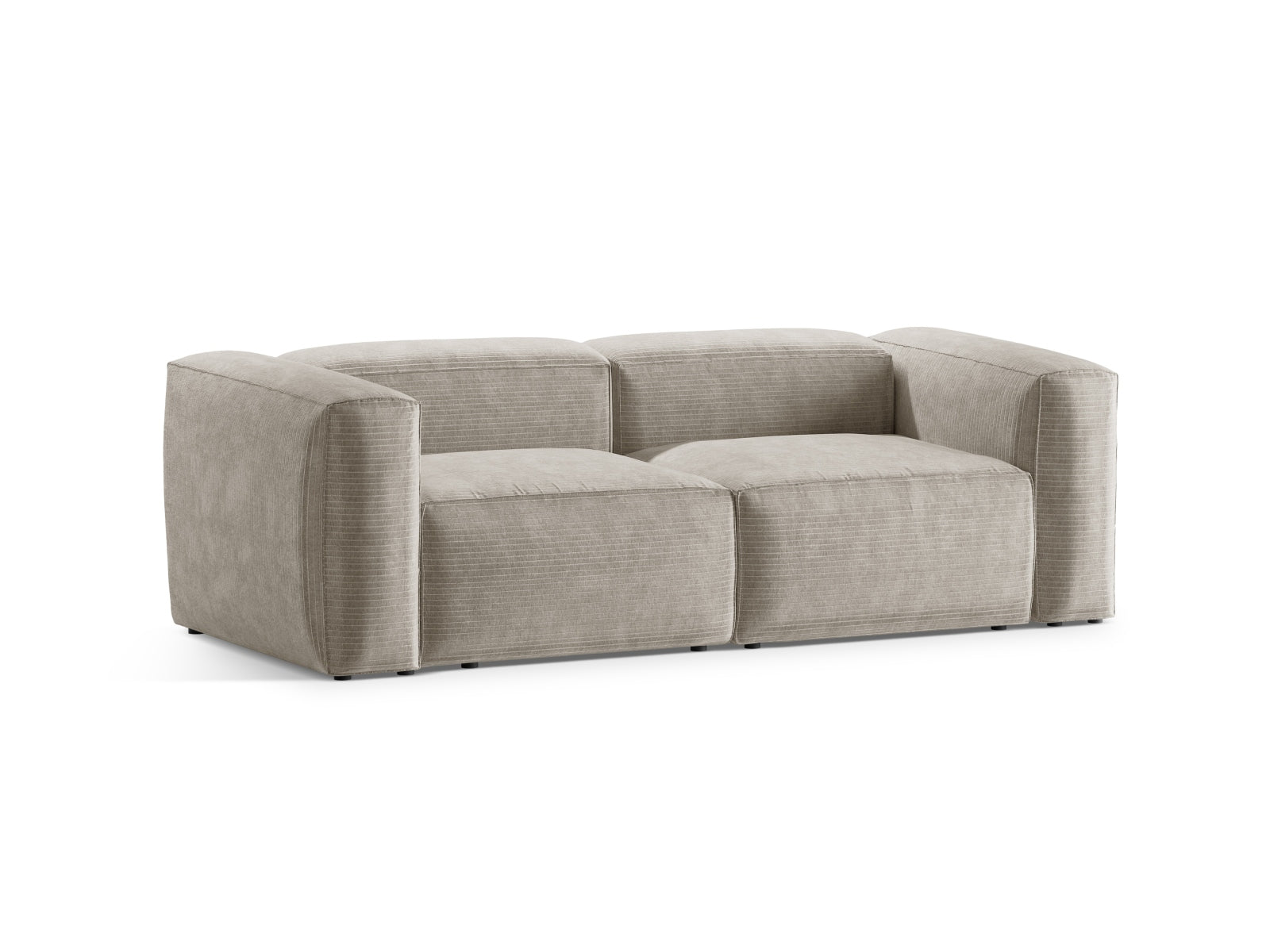 Erleben Sie das stilvolle Bergamo Modular Sofa 2 Sitzer von Cosmopolitan Design – ideal für moderne Wohnräume und entspannte Momente!