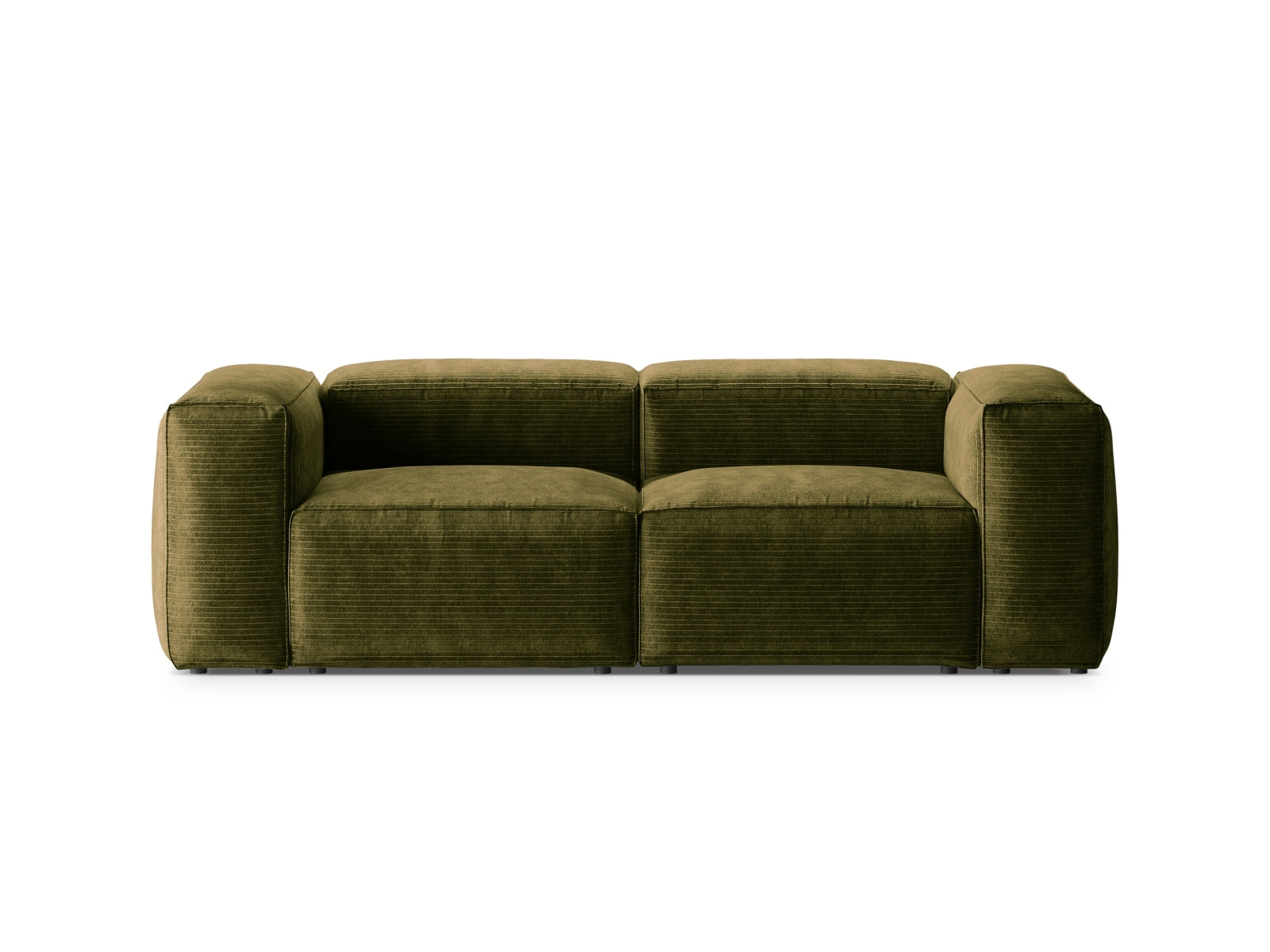 Bergamo Modular Sofa 2 Sitzer in Green präsentiert im Onlineshop von KAQTU Design AG. 2er Sofa ist von Cosmopolitan Design