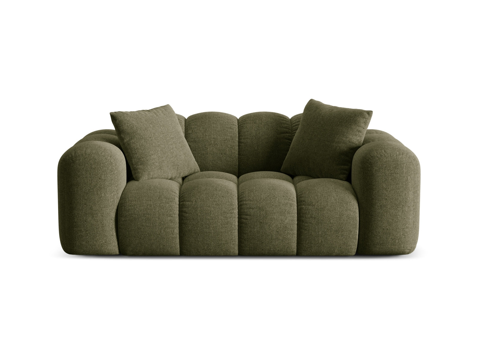 2-Sitzer Sofa Treno in Green-Eden präsentiert im Onlineshop von KAQTU Design AG. 2er Sofa ist von Cosmopolitan Design