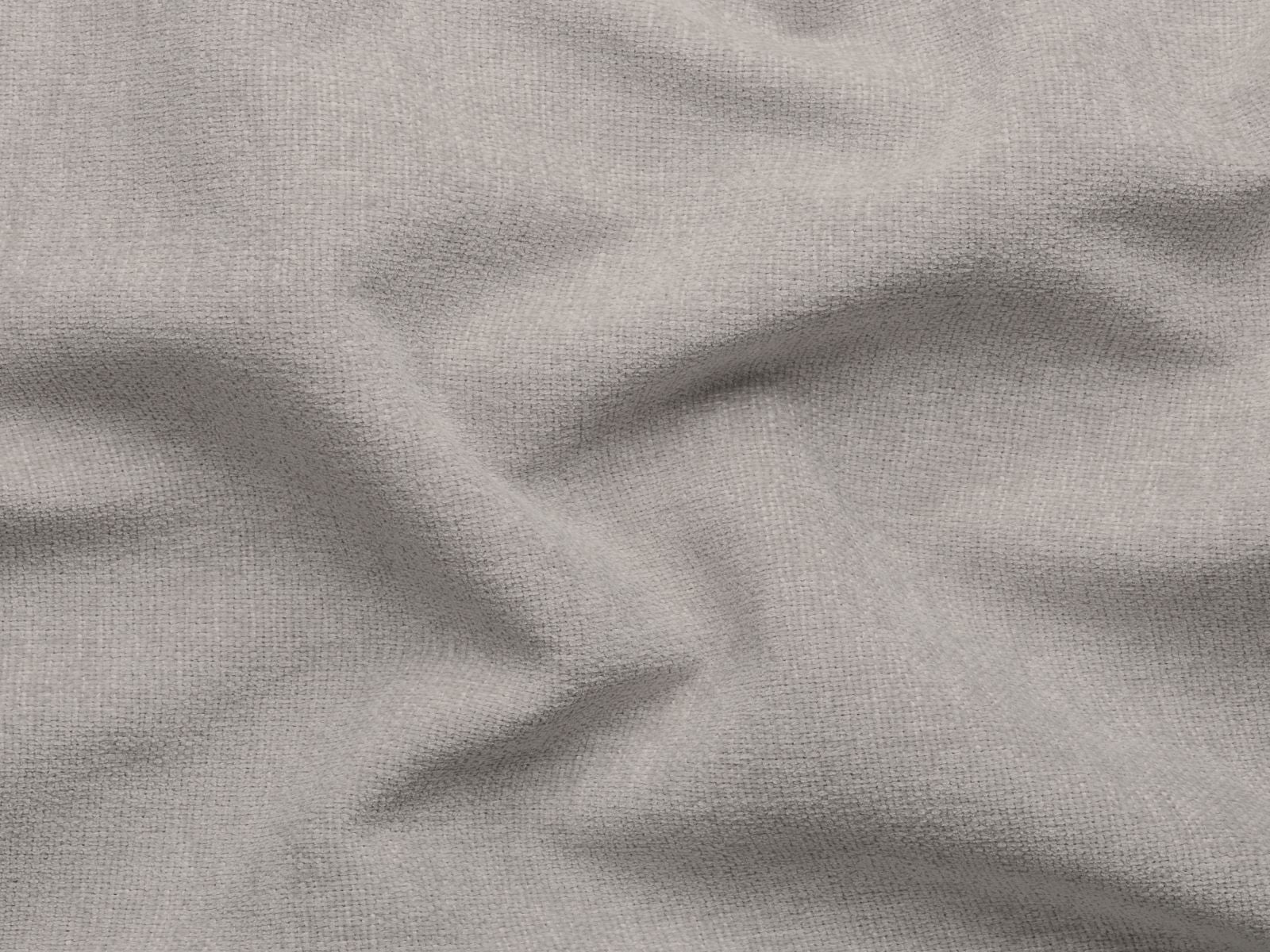Stylisches 2-Sitzer Sofa Aveiro in sanftem Grau, perfekt für zeitgemäße Einrichtungen und gemütliche Stunden im Wohnzimmer.