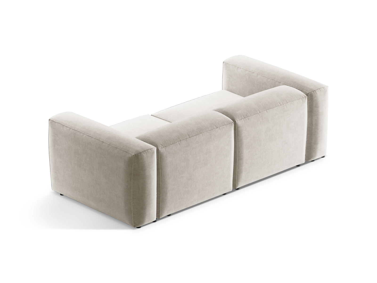 Erleben Sie das stilvolle Bergamo Modular Sofa 2 Sitzer von Cosmopolitan Design – ideal für moderne Wohnräume und entspannte Momente!