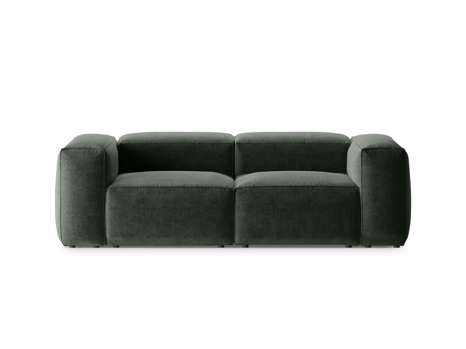 Bergamo Modular Sofa 2 Sitzer in Moss Green präsentiert im Onlineshop von KAQTU Design AG. 2er Sofa ist von Cosmopolitan Design