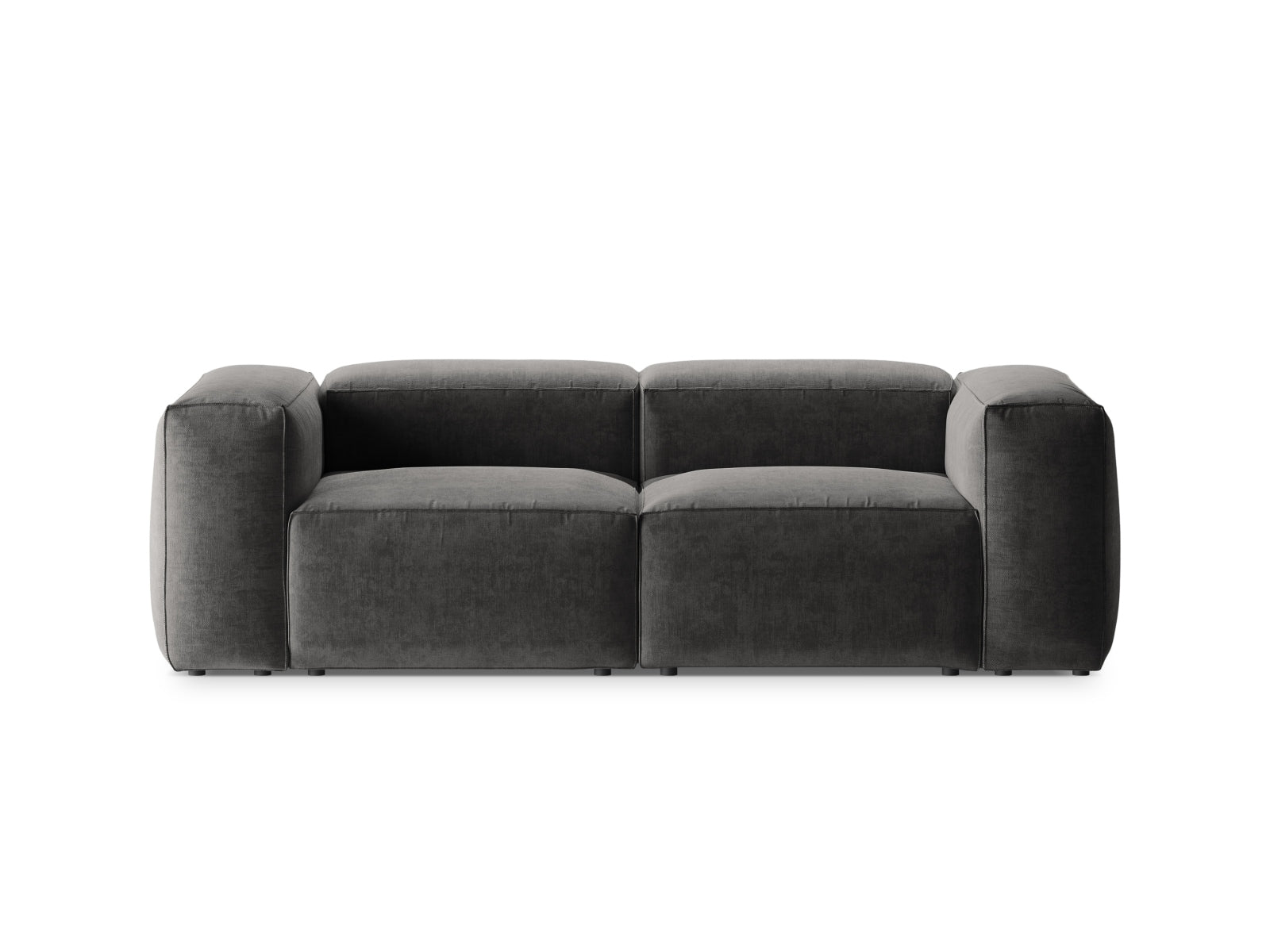 Bergamo Modular Sofa 2 Sitzer in Graphite präsentiert im Onlineshop von KAQTU Design AG. 2er Sofa ist von Cosmopolitan Design