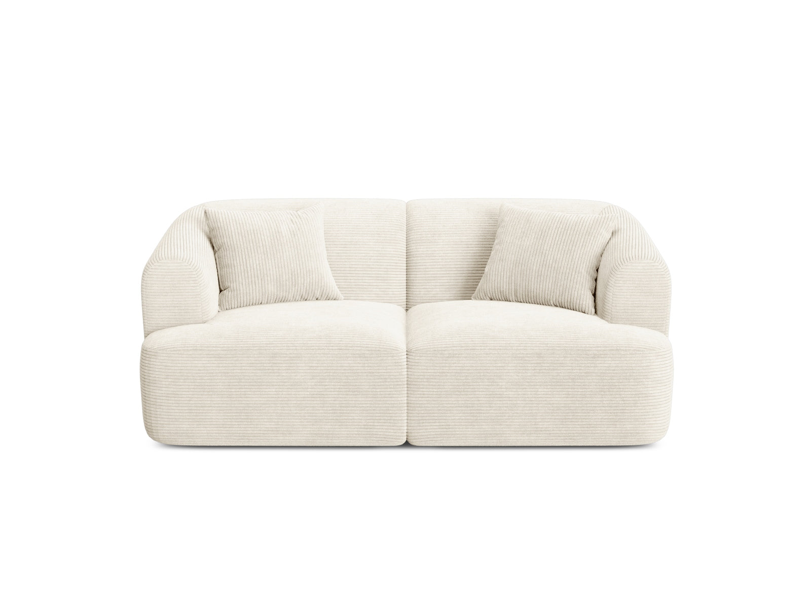 Campi Modular Sofa 2 Sitzer in Ivory präsentiert im Onlineshop von KAQTU Design AG. 2er Sofa ist von Cosmopolitan Design