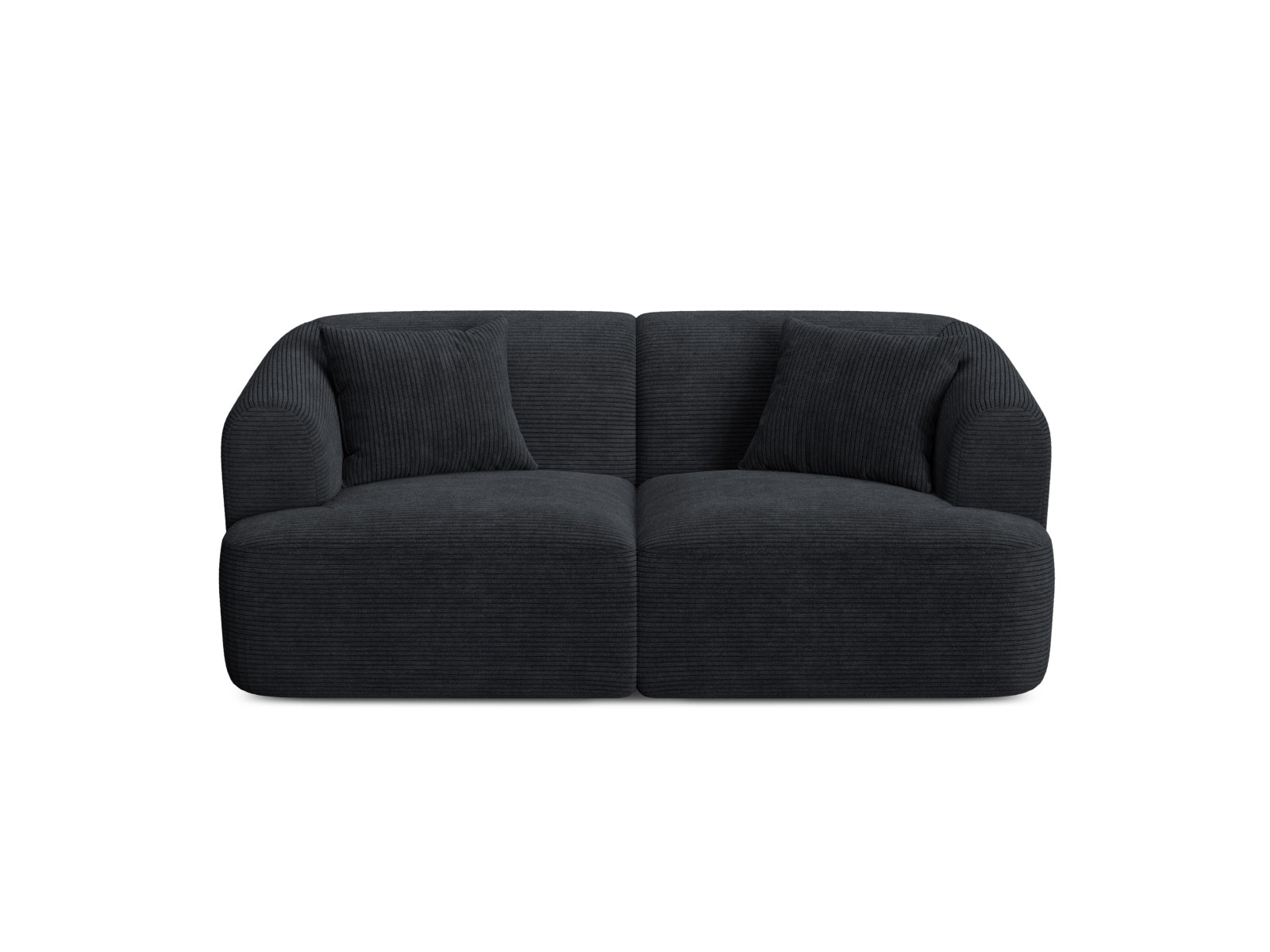 Campi Modular Sofa 2 Sitzer in Black präsentiert im Onlineshop von KAQTU Design AG. 2er Sofa ist von Cosmopolitan Design
