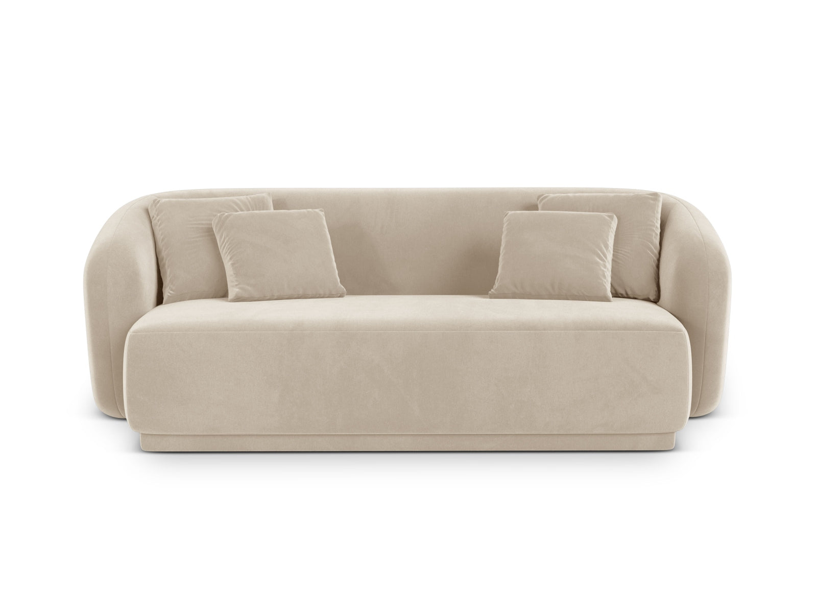 2-Sitzer Sofa Gomera in Beige-Salvador präsentiert im Onlineshop von KAQTU Design AG. 2er Sofa ist von Cosmopolitan Design