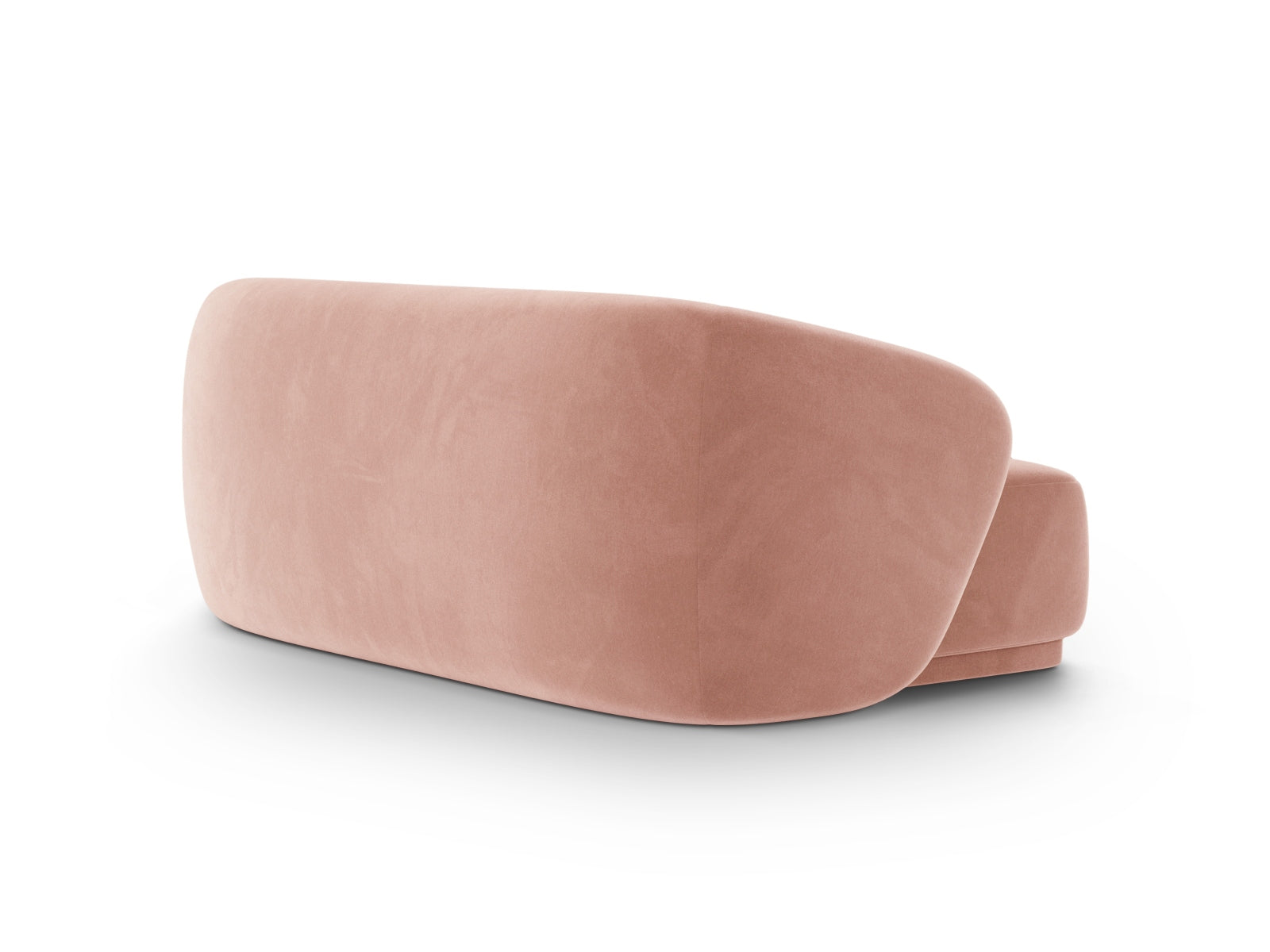 Modernes 2-Sitzer Sofa Gomera in lebhaftem Pink, ideal für kreative Wohnräume und als Blickfang in jedem Zuhause.