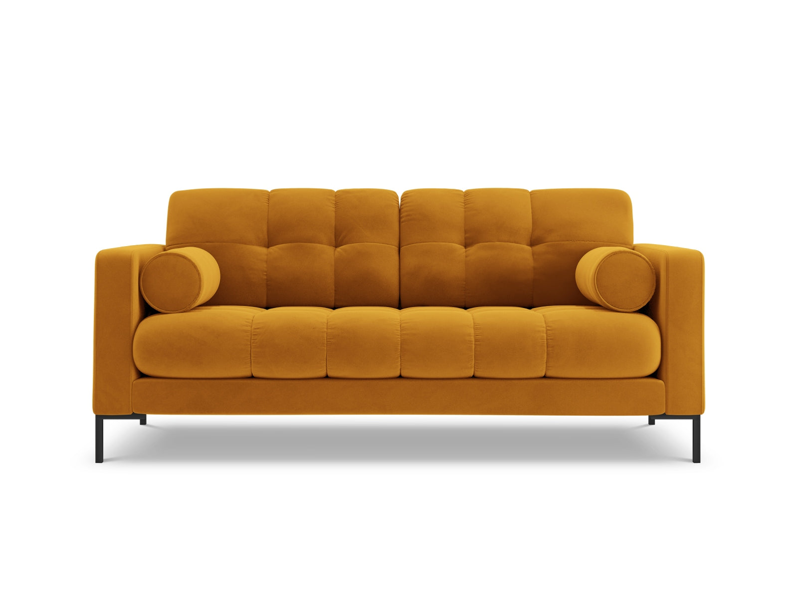 2-Sitzer Sofa Bali in Yellow-Bluvel präsentiert im Onlineshop von KAQTU Design AG. 2er Sofa ist von Cosmopolitan Design