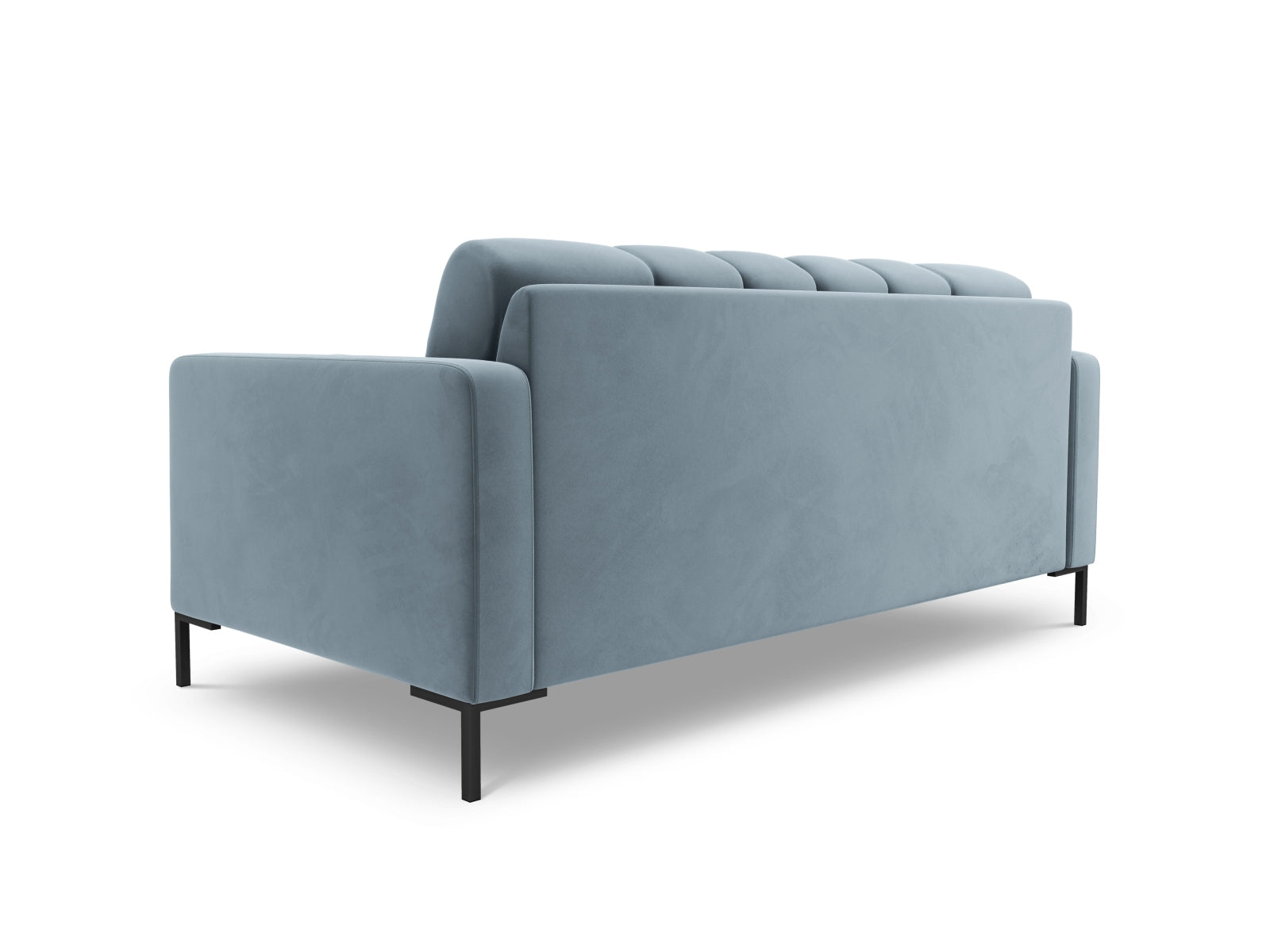 Elegantes 2-Sitzer Sofa Bali in sanftem Hellblau, ideal für stilvolle Wohnräume. Hochwertige Materialien und modernes Design von Cosmopolitan Design.